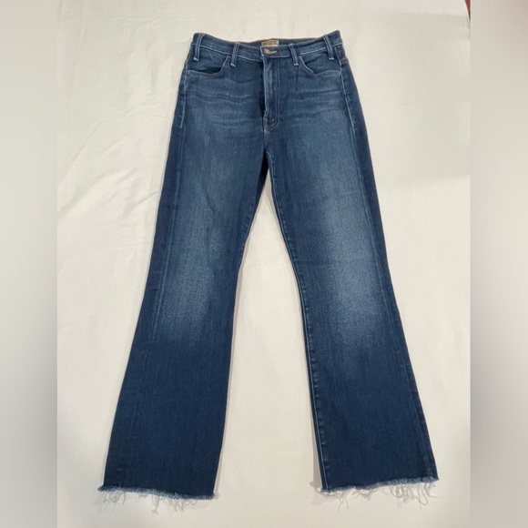 MOTHER Denim - MOTHER | The Hustler Ankle Fray | Home Movies | 28